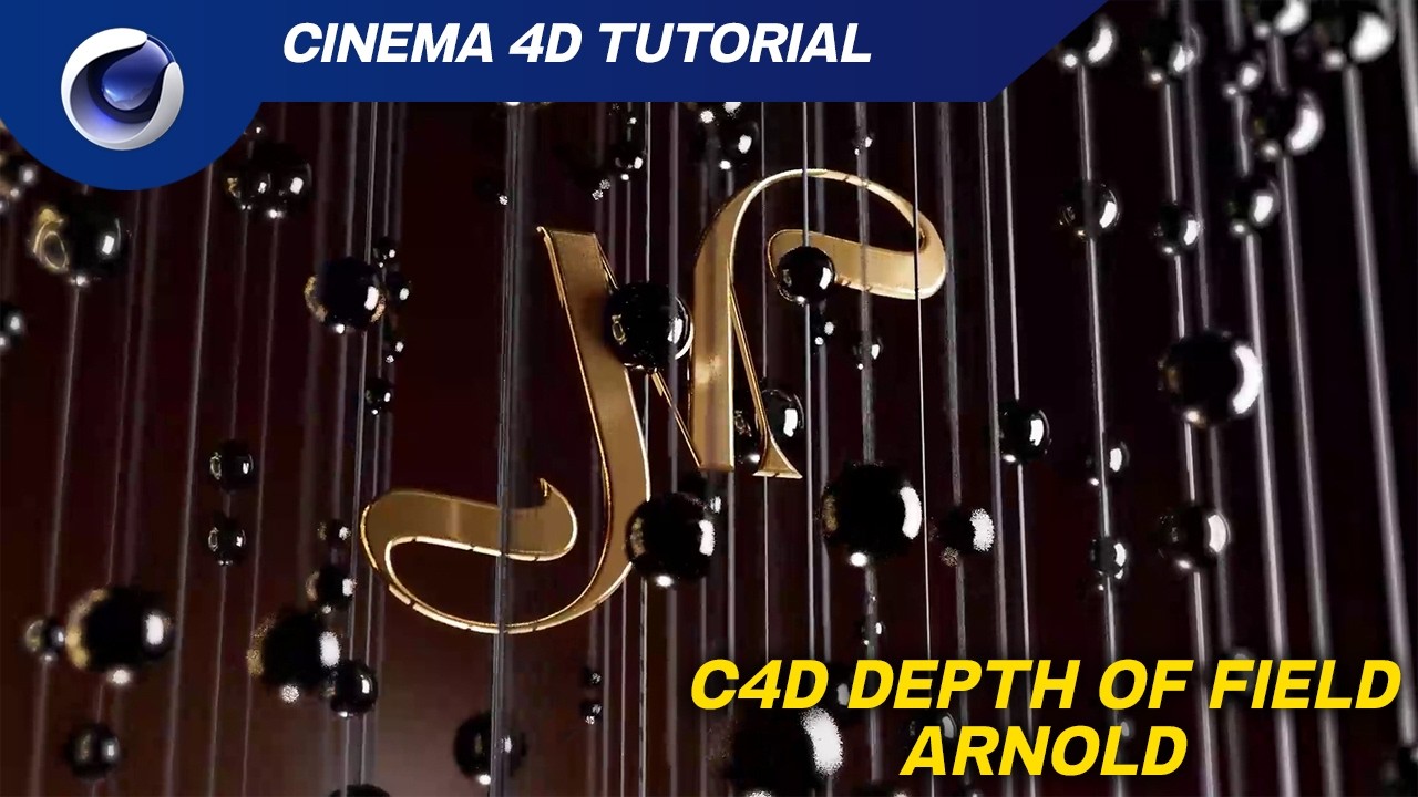 C4D Depth of Field Arnold - Cinema 4D Tutorial - YouTube