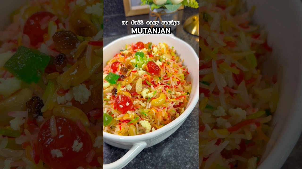 No Fail Easy Mutanjan Recipe #dessert #recipe #zarda #easyrecipe #dessertideas #shorts