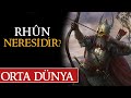 GONDOR'UN DÜŞMANI RHUN NERESİDİR? | Orta Dünya | Yüzüklerin Efendisi