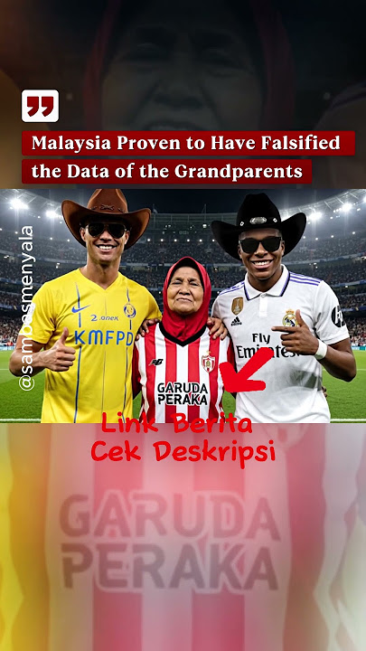 Malaysia Proven to Have Falsified the Data of the Grandparents of 7 Naturalized Players  #shortvideo