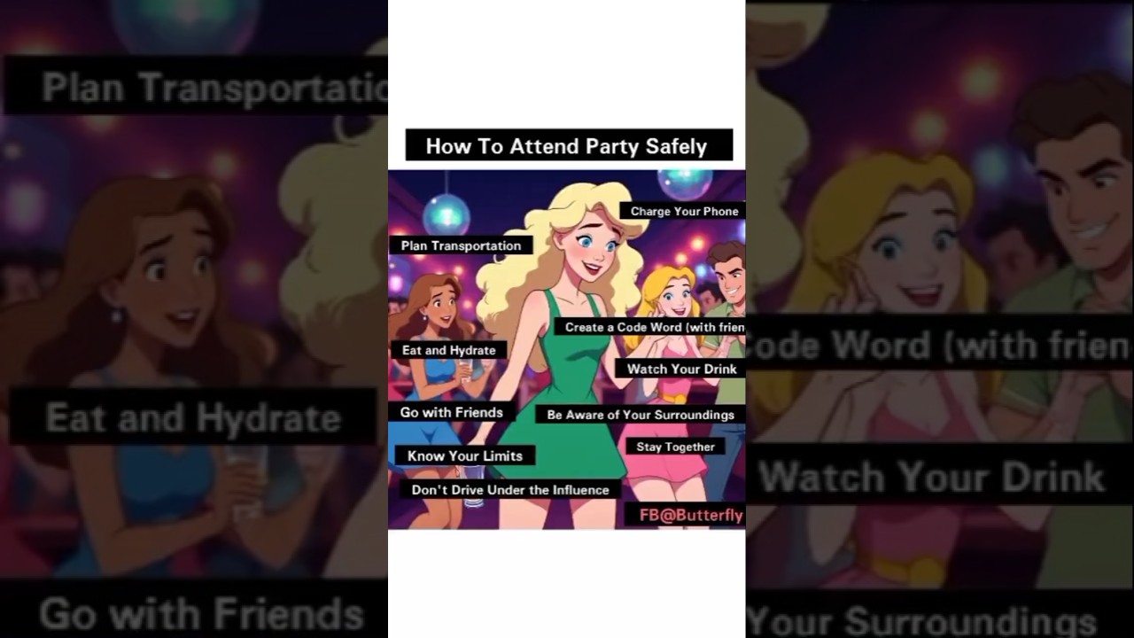 🎉 Party Smart, Not Sorry — Safety Tips You Need! 💃🏾