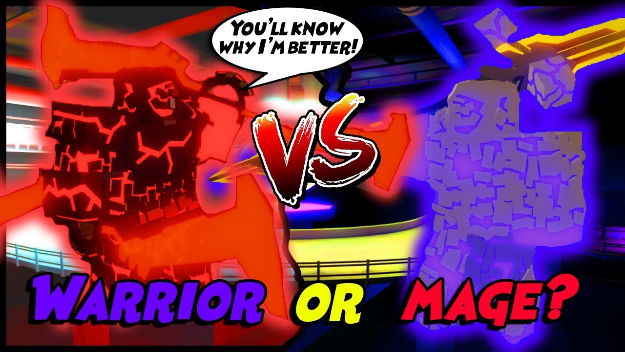 Orbital Outpost *Mage VS Warrior* Who is better?|Dungeon Quest Roblox
