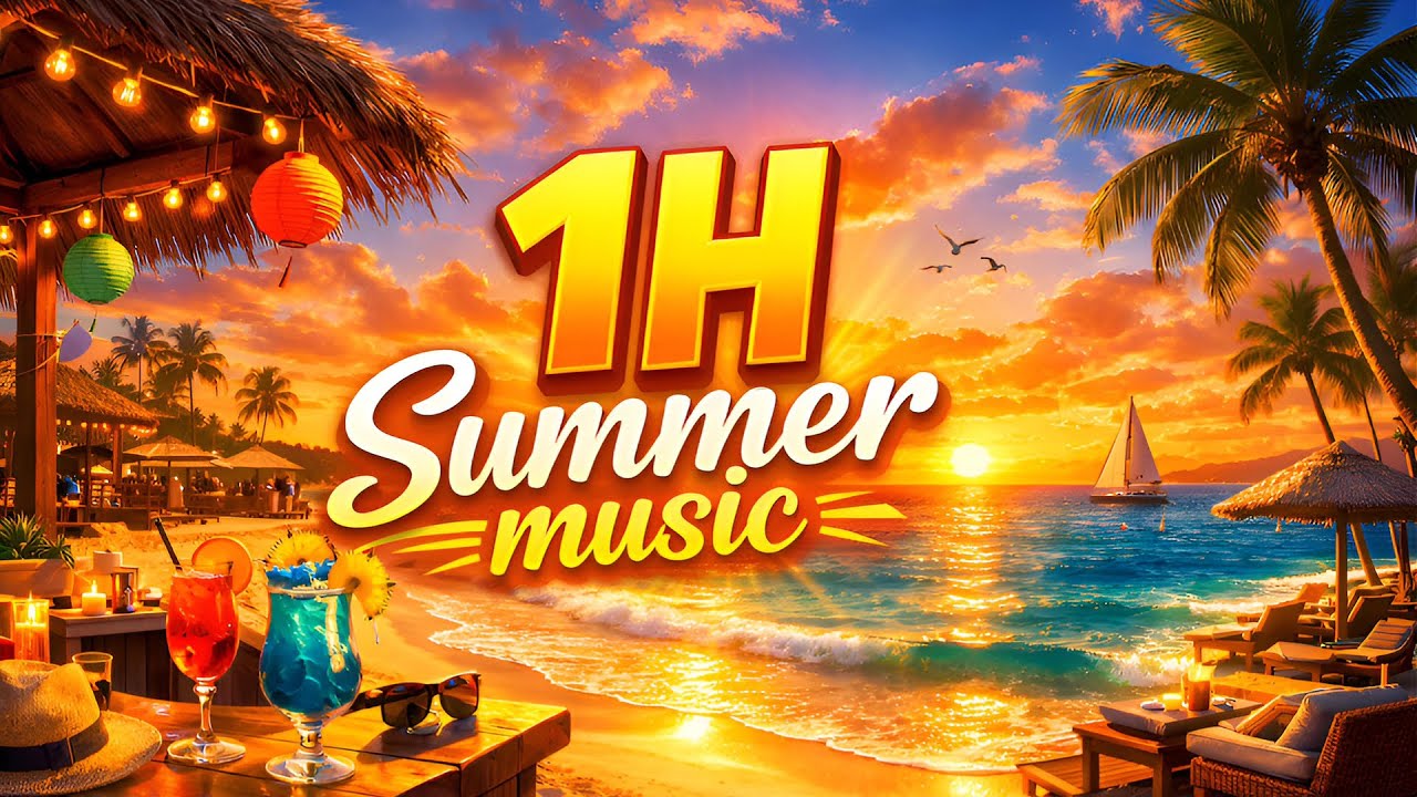 Summer Music 1 Hour ☀️ Beach Bar Vibes | Relax, Chill & Enjoy