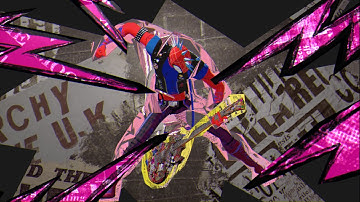 Spider-Punk 3D Model Showcase (Read Description)