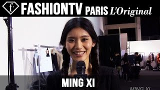 Ming Xi My Look Today Model Talk Fashiontv