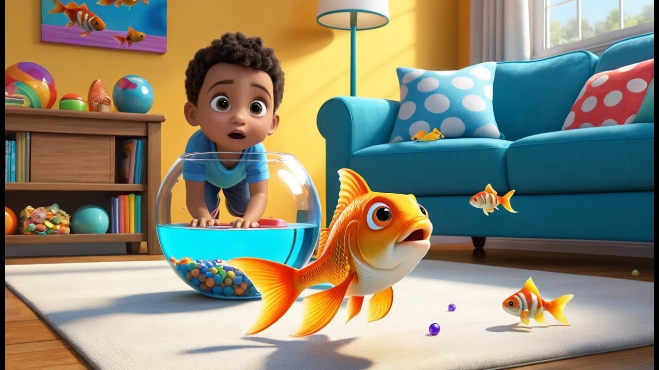 No No! Not in the Fish Bowl – Wet Mess Song! | Funny Cleanup Rhyme for Kids | Silly Water Lesson