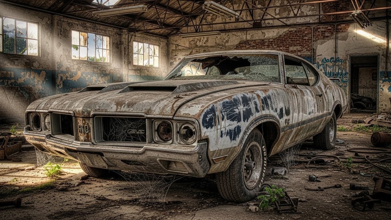 ASMR Car Restoration 1970 Oldsmobile 442 W-30 | Torque Monster Revival