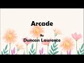 Duncan laurence  arcade lyrics