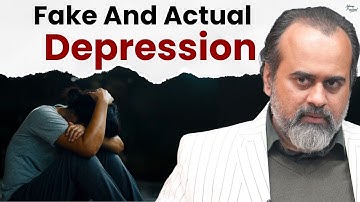 Fake depression is worse than actual depression || Acharya Prashant, at LIT-Nagpur (2022)
