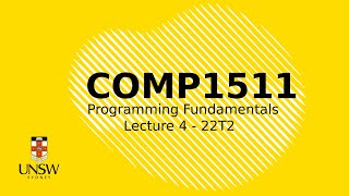 UNSW COMP1511 Week 2 Lecture 2 | Repetition