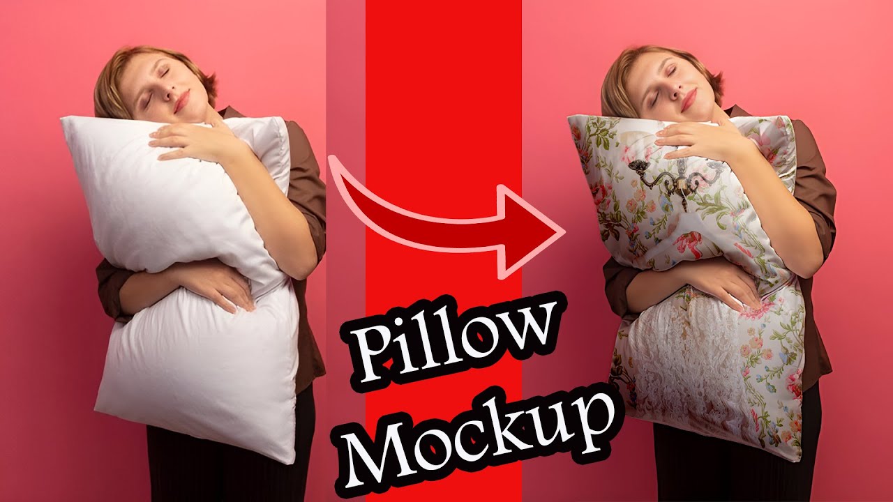 How to Make Pillow Mockup in Photoshop | Photoshop Tutorial 2025