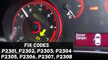 CODE P2300 P2301 P2302 P2303 P2304 P2305 P2306 P2307 P2308 P2309 P2310 DODGE JEEP CHRYSLER FIAT