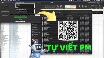 ✅ [IT] Hướng chi tiết TỰ VIẾT PHẦN MỀM TẠO QR CODE HÀNG LOẠT - ai cũng làm được nhờ CHATGPT, Python