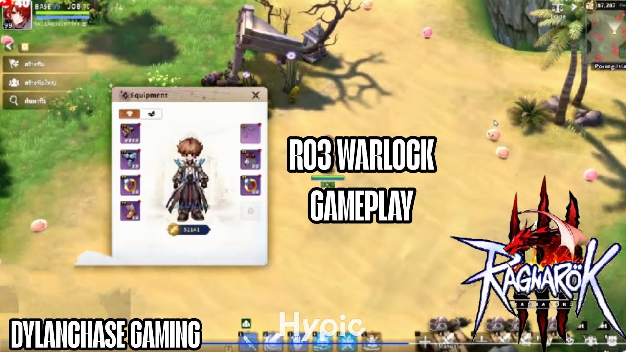 RAGNAROK 3 - WARLOCK GAMEPLAY SNEAK PEAK - YouTube
