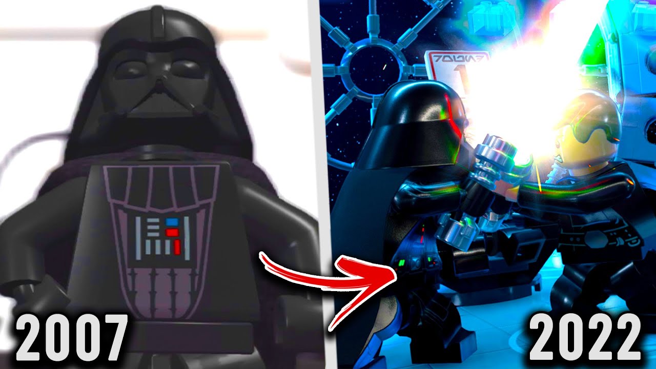 Evolution of All Darth Vader Bosses in LEGO Star Wars Games (2007 - 2022)