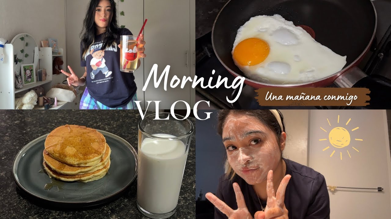 ASMR Vlog de mi rutina de matutina ☀️ una mañana conmigo 😋