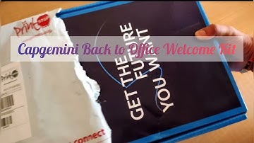 Capgemini Back to Office Welcome Kit 2022 |  Get The Future You Want |  B rolls
