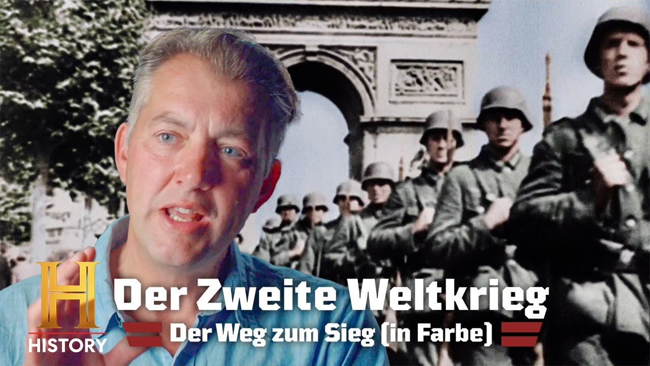Der Zweite Weltkrieg Der Weg Zum Sieg Soldaten marschieren in Paris ein! | Der Zweite Weltkrieg – Der Weg zum