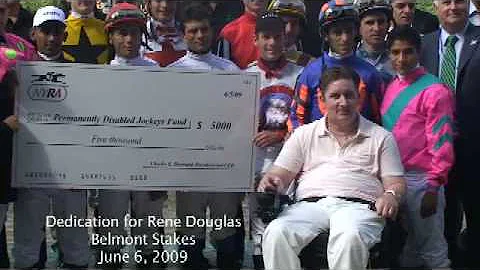 Rene Douglas Belmont Stakes Tribute
