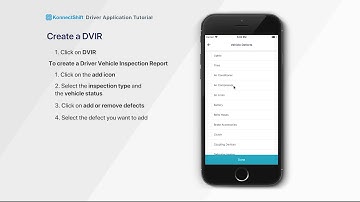KonnectShift Driver App Training: DVIR