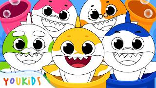 🔴 Live Nursery Rhymes by YouKids | Baby Shark, Hickory Dickory Dock