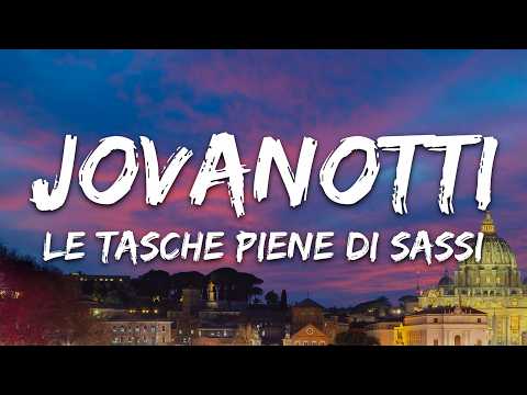 Video Jovanotti - Le Tasche Piene Di Sassi (Testo/Lyrics)