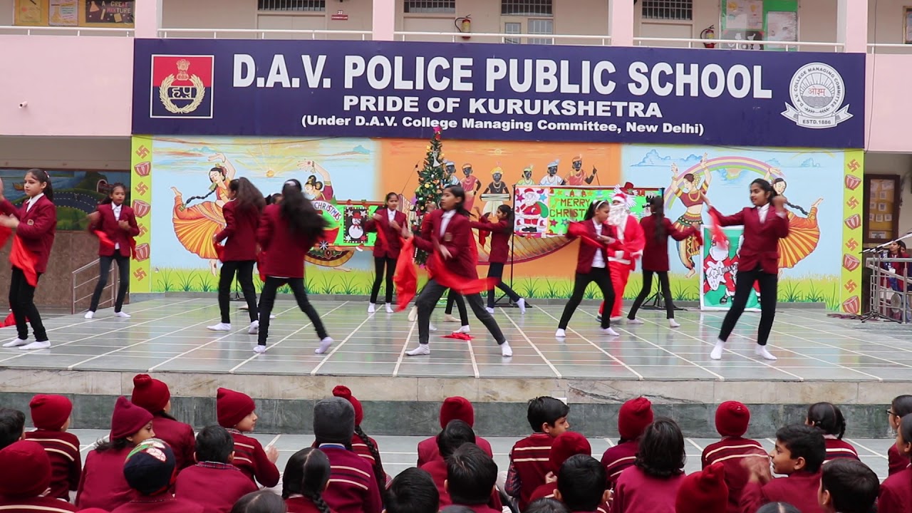 Dance performance by VIII class students #Christmas Celebration -2019 ...