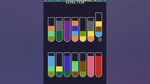 Water Sort Puzzle - level 1739