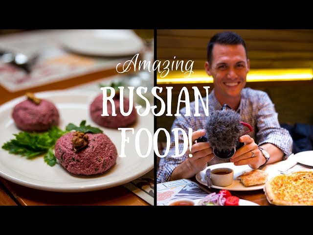 Russian Food Tour - What They Eat in Russia