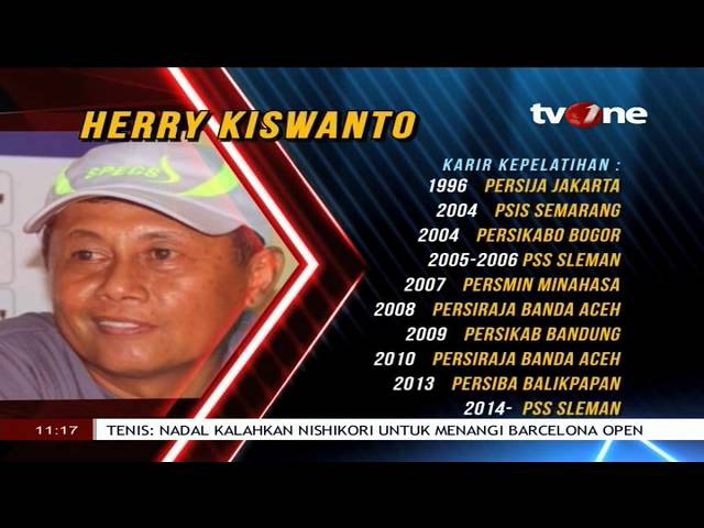 Profil Hery Kiswanto Mantan Pelatih PSS Sleman class=