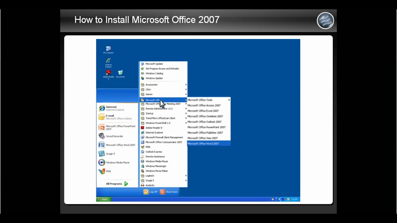 microsoft office 2007 software