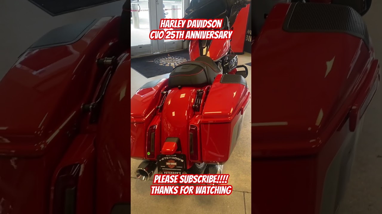 Harley Davidson Orange  CVO 