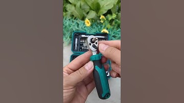 40-Piece Knight Magic Box Ratchet Wrench Socket Set Screwdriver Precision Repair Toolbox Mot