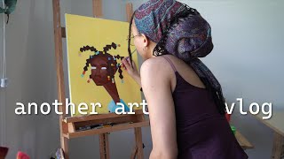 A calm weekend in my life as an Artist ▲ solo date at the park, paint with me and more!