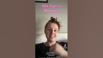 Learn How To Sign Apologize in ASL for Beginners | American Sign Language #shorts