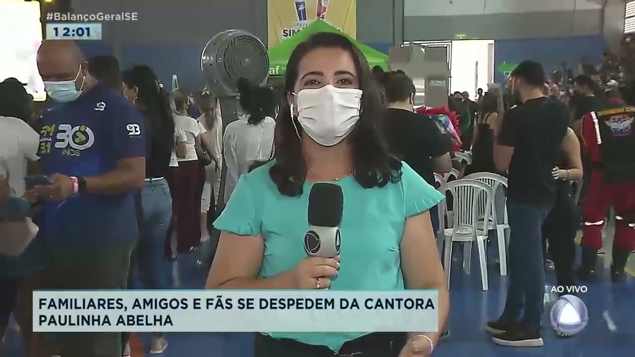 Corpo de Paulinha abelha é velado em sua terra natal Simão Dias - Balanço Geral Sergipe