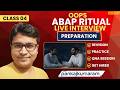 4 OOPS ABAP Rituals ABAP Interview Question's Answers - SEASON 2 | Link BELOW FOR FREE REGISTRATION