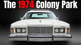 1974 Mercury Colony Park: The Wagon That Beat Buick and Chrysler ! The Cadillac That Became The Most Exclusive Station Wagon