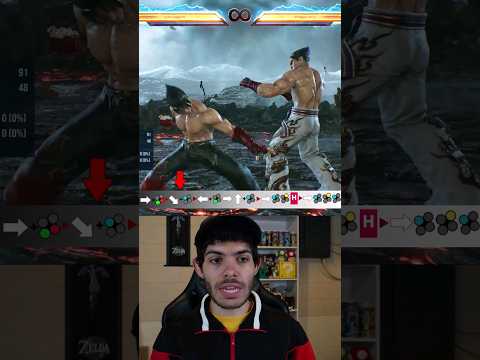 Beginner Combos for JIN KAZAMA🗲(Part 4) #bandainamco #madmike #tekken8