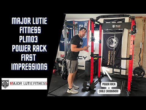 Major Lutie Fitness PLM03 Multi-Functional Power Rack: It’s Space Saving and Versatile!