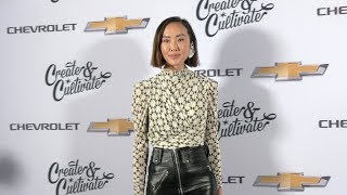Chriselle Lim Create & Cultivate 100 Launch Party 2020 Black Carpet In 4K