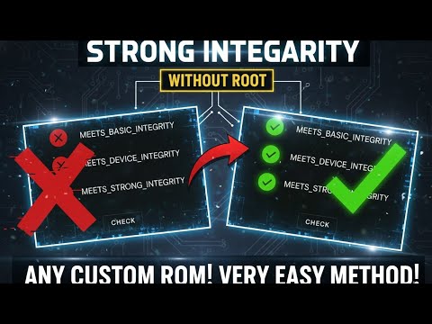 How to PASS Strong Integrity on ANY Custom ROM! (No Root) 2025-26 🔥 ...