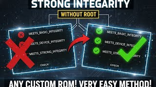 How to PASS Strong Integrity on ANY Custom ROM! (No Root) 2025-26 🔥 