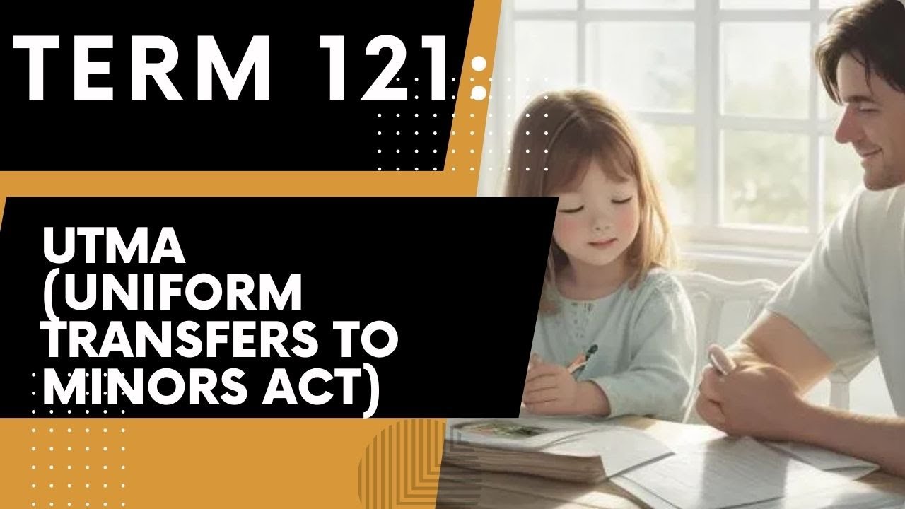 Utma Form Việt | California Real Estate Exam 2024 - Term 121: UTMA (Uniform ...