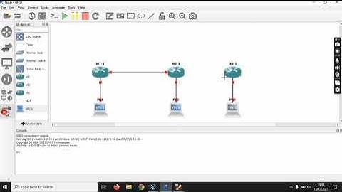 Konvigurasi Routing Menggunakan Virtual Box l Mikrotik (Router OS) l Winbox l GNS3