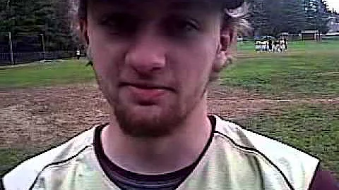 Alvirne pitcher Matt McKinley after win over Bisho...