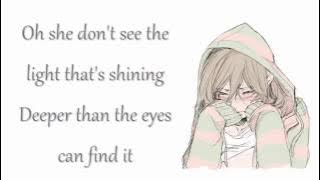 Scars To Your Beautiful Nightcore Lyrics
