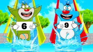 Roblox Water Park Adventure Ride With Oggy And Jack | Rock Indian Gamer | screenshot 3