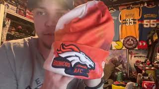 Denver Broncos 2022 New Era Sideline Ink Dye Cuffed Knit Hat Unboxing!
