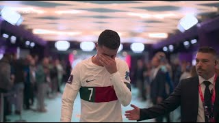 Cristiano Ronaldo leaves the World Cup in tears 🥺💔 | Marokko - Portugal